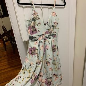 A-line Cami Midi Occasion Dress